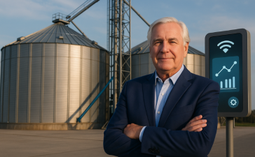 Aldo Vendramin analisa como sensores e automação revolucionam o armazenamento e reduzem perdas na produção agrícola.